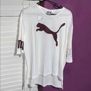 Puma sport logo tee
